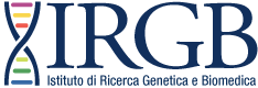 Institute for Genetic and Biomedical Research (IRGB) Logo